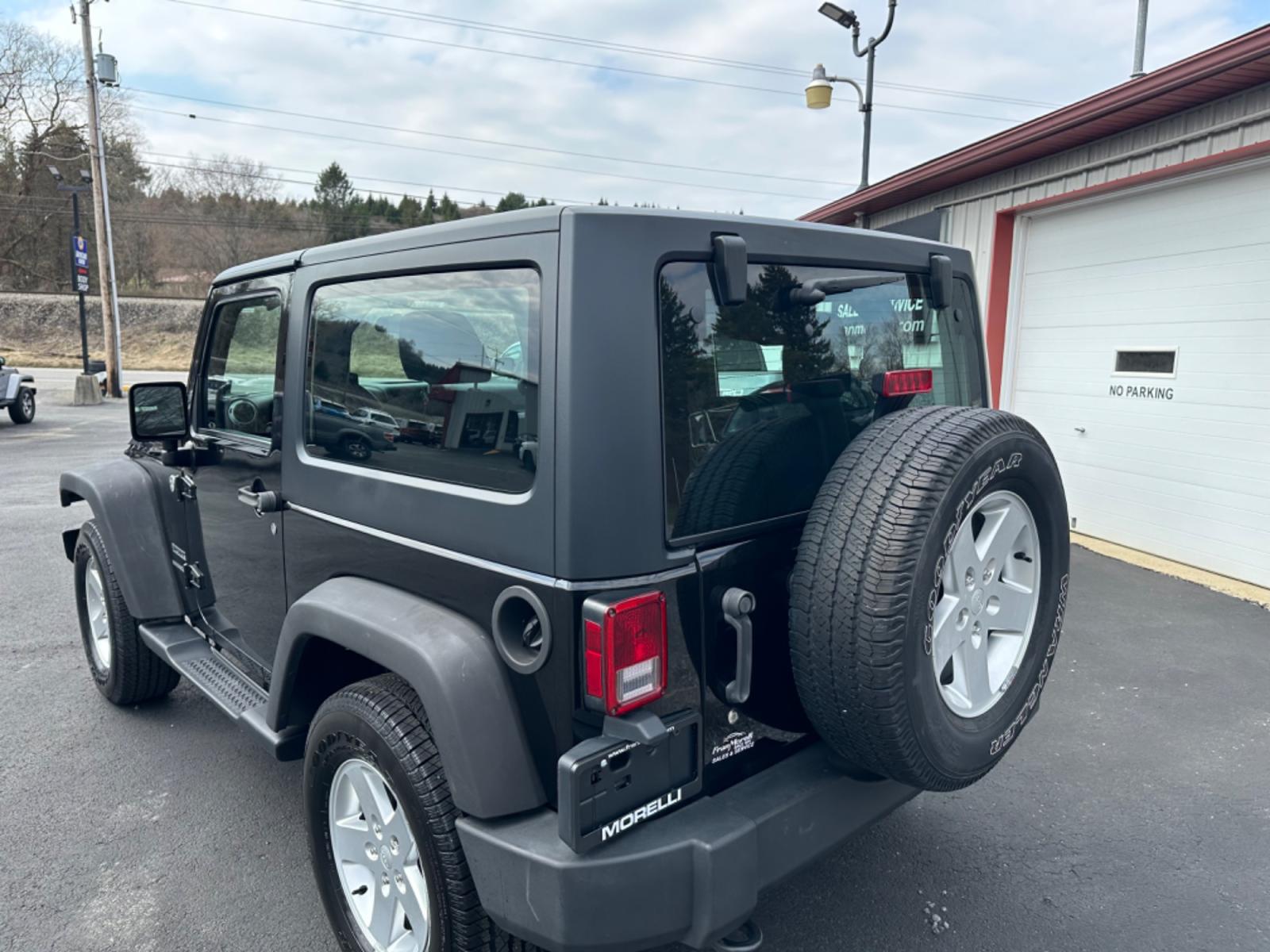 2015 Black Jeep Wrangler (1C4GJWAGXFL) with an 6 engine, automatic transmission, located at 8464 Route 219, Brockway, PA, 15824, (814) 265-1330, 41.226871, -78.780518 - Great price on this pre owned 2015 Jeep Wrangler Sport 2dr with V6, automatic, air condition, hard top, and much more. This Jeep suv is serviced and ready to go. - Photo #9